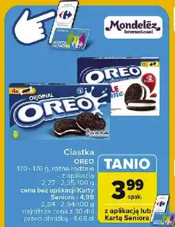 Carrefour Market Ciastka double crema Oreo oferta