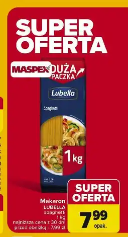Carrefour Market Makaron spaghetti Lubella makaron oferta
