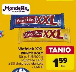 Carrefour Market Wafelek mleczny Prince polo xxl oferta