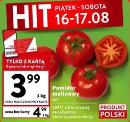 Intermarche Pomidor malinowy 1 kg oferta