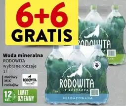 Intermarche Woda mineralna 1 L 6+6 GRATIS oferta