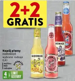 Intermarche Napój piwny HARDMADE 0,4 L 2+2 GRATIS oferta