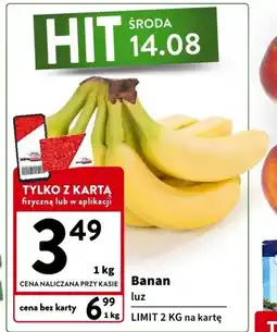 Intermarche Banan 1 kg oferta