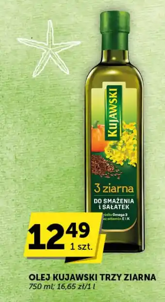 Groszek OLEJ KUJAWSKI TRZY ZIARNA 750 ml oferta