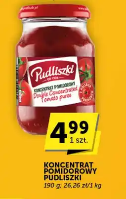 Groszek KONCENTRAT POMIDOROWY PUDLISZKI 190 g oferta