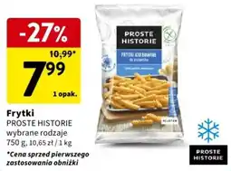 Intermarche Frytki PROSTE HISTORIE 750 g oferta
