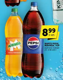 Groszek NAPÓJ PEPSI, MIRINDA, 7UP 2 l oferta