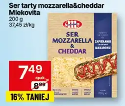 Delikatesy Centrum Ser tarty mozzarella&cheddar Mlekovita oferta