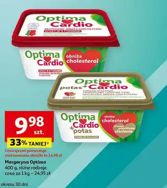 Auchan Margaryna Optima Cardio Potas oferta