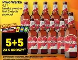 Delikatesy Centrum Piwo Warka oferta