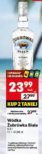 Delikatesy Centrum Wódka Żubrówka Biała oferta
