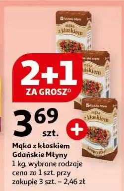 Auchan Mąka z kłoskiem krupczatka Gdańskie Młyny I Spichlerze oferta