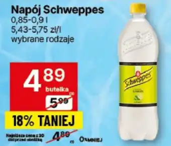 Delikatesy Centrum Napój Schweppes oferta