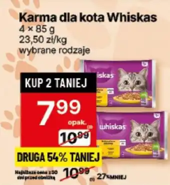 Delikatesy Centrum Karma dla kota Whiskas oferta