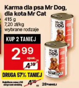 Delikatesy Centrum Karma dla psa Mr Dog, dla kota Mr Cat oferta