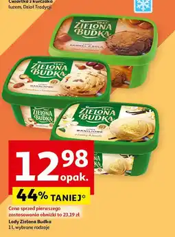 Auchan Lody karmel z solą Zielona Budka oferta
