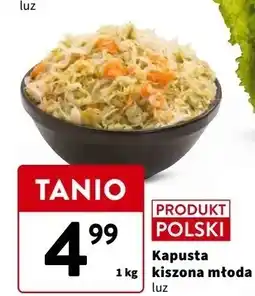 Intermarche Kapusta kiszona młoda luz oferta