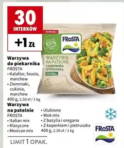 Intermarche Warzywa na patelnię ulubione Frosta oferta