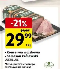 Intermarche Konserwa wojskowa Lukullus oferta
