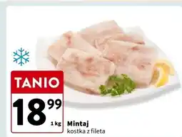 Intermarche Mintaj kostka z fileta mrożona oferta
