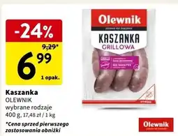 Intermarche Kaszanka grillowa Olewnik oferta