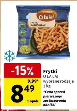 Intermarche Frytki karbowane O La La! oferta