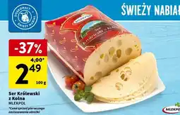 Intermarche Ser królewski z kolna Mlekpol oferta