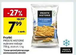Intermarche Frytki karbowane do piekarnika Iglotex Proste Historie oferta