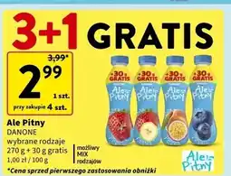 Intermarche Jogurt truskawka-poziomka Danone Ale Pitny oferta