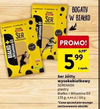 Intermarche Ser wysokobiałkowy Serenada oferta