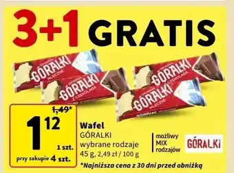 Intermarche Wafelek mleczny Góralki oferta