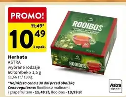 Intermarche Herbata Astra Rooibos oferta