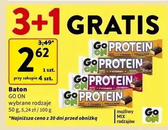 Intermarche Baton proteinowy żurawinowy 25% Sante Go On! Protein oferta