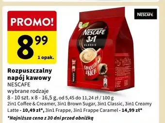 Intermarche Kawa Nescafe 3In1 Classic oferta