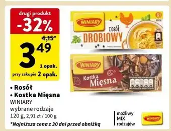 Intermarche Rosół drobiowy Winiary oferta