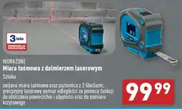ALDI WORKZONE Miara taśmowa z dalmierzem laserowym oferta