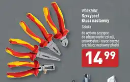 ALDI WORKZONE Szczypce/ Klucz nastawny oferta