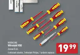 ALDI WORKZONE Wkrętaki VDE 8szt oferta