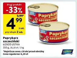 Intermarche Paprykarz szczeciński Łosoś ustka oferta