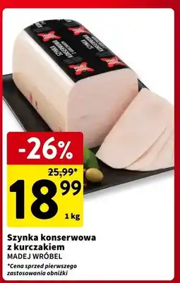 Intermarche Szynka konserwowa z kurczaka Madej & wróbel oferta
