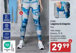 ALDI CRANE Legginsy do biegania oferta