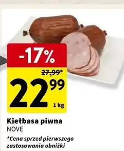 Intermarche Kiełbasa piwna Nove oferta