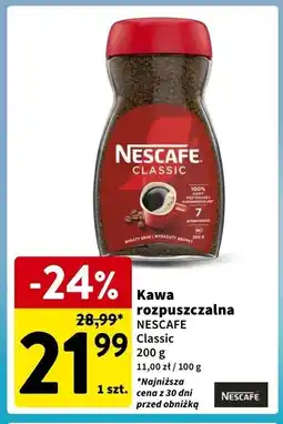 Intermarche Kawa Nescafe classic oferta