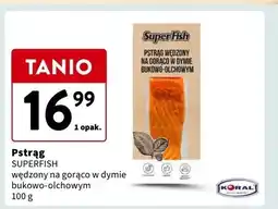 Intermarche Pstrąg wędzony na gorąco w dymie bukowo-olchowym Superfish oferta