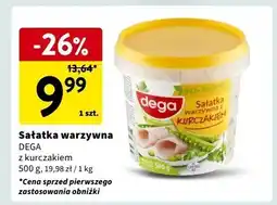 Intermarche Sałatka warzywna z kurczakiem Dega oferta