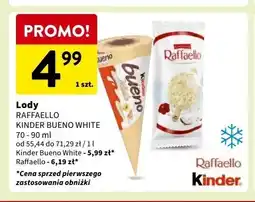 Intermarche Rożek Kinder bueno white oferta