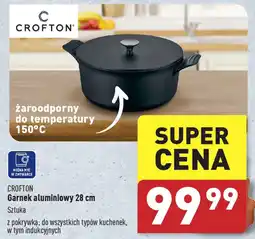ALDI CROFTON Garnek aluminiowy 28 cm oferta
