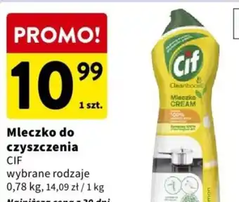 Intermarche Mleczko do czyszczenia CIF oferta