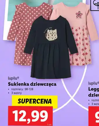 Lidl Lupilu Sukienka dziewczęca oferta