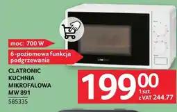 Selgros Kuchenka mikrofalowa Clatronic oferta